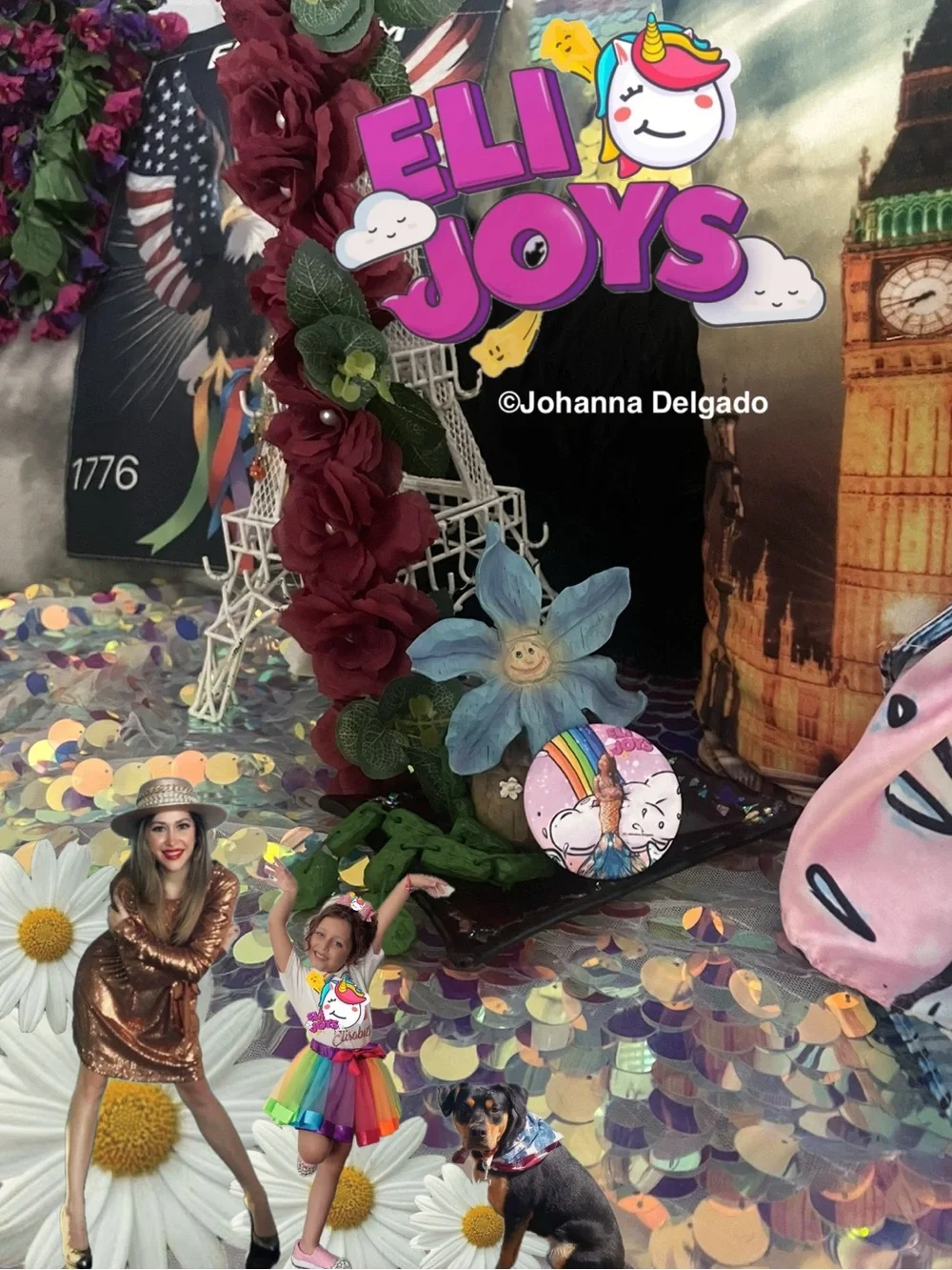 ELIJOYS - Mermaid Princess ©️JD Button Pin Large OS